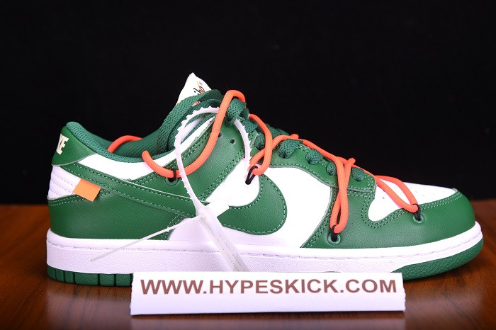 OF NIKE DUNK LOW LEATHER GREEN CT0856-100