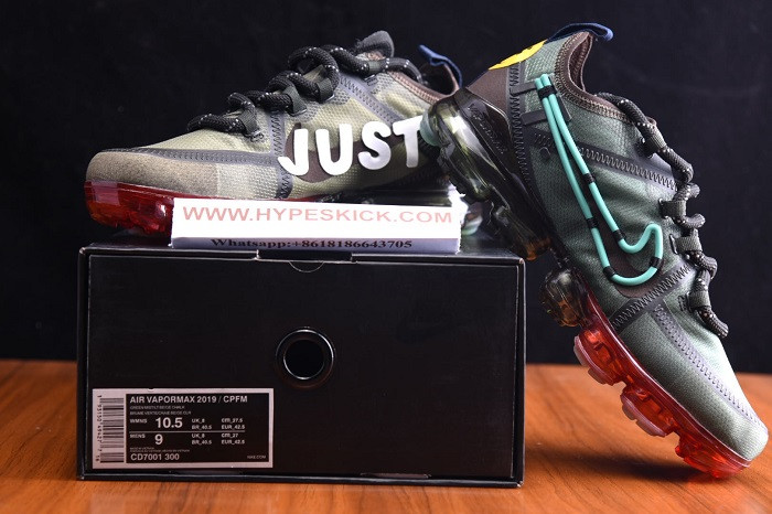 NIKE AIR VAPORMAX 2019/CPFM "CACTUS PLANT FLEA MARKET" CD7001-300