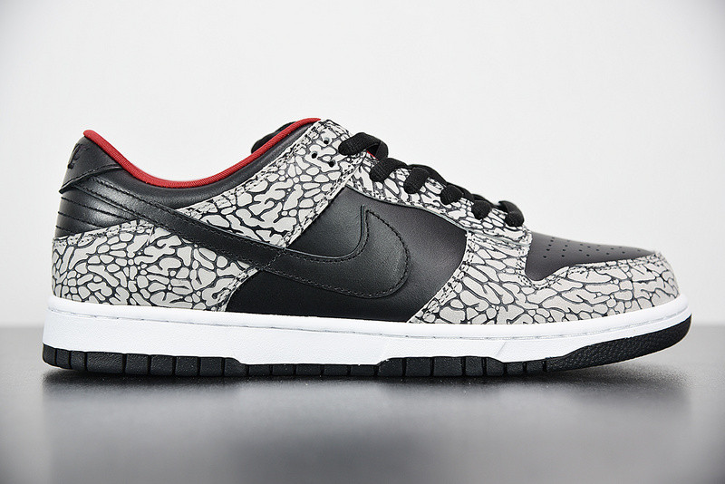 Supreme X NIKE SB DUNK LOW PRO SB ''BLACK CEMENT'' 304292-131