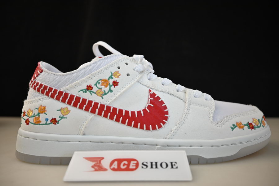 Nike Dunk Low Decon SB ''N7 Sail University Red'' FD6951-700