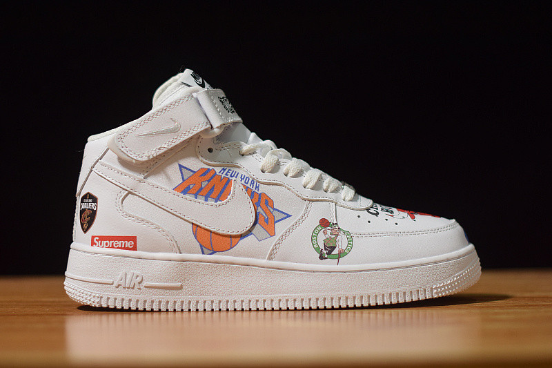 NIKE AIR FORCE 1 MID ''07 / Supreme "Supreme NBA" AQ8017-100