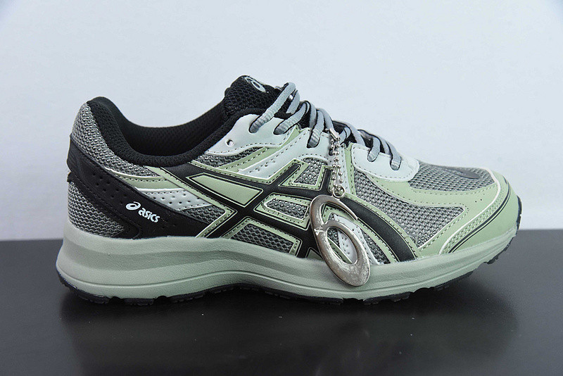 ASICS Jog 100 S Lightweight Low Tops Non-Slip Gray Green 1201A715-020