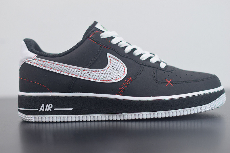 NIKE AIR FORCE 1 LOW CRIMSON EXPOSED STITCHING CU6646-001